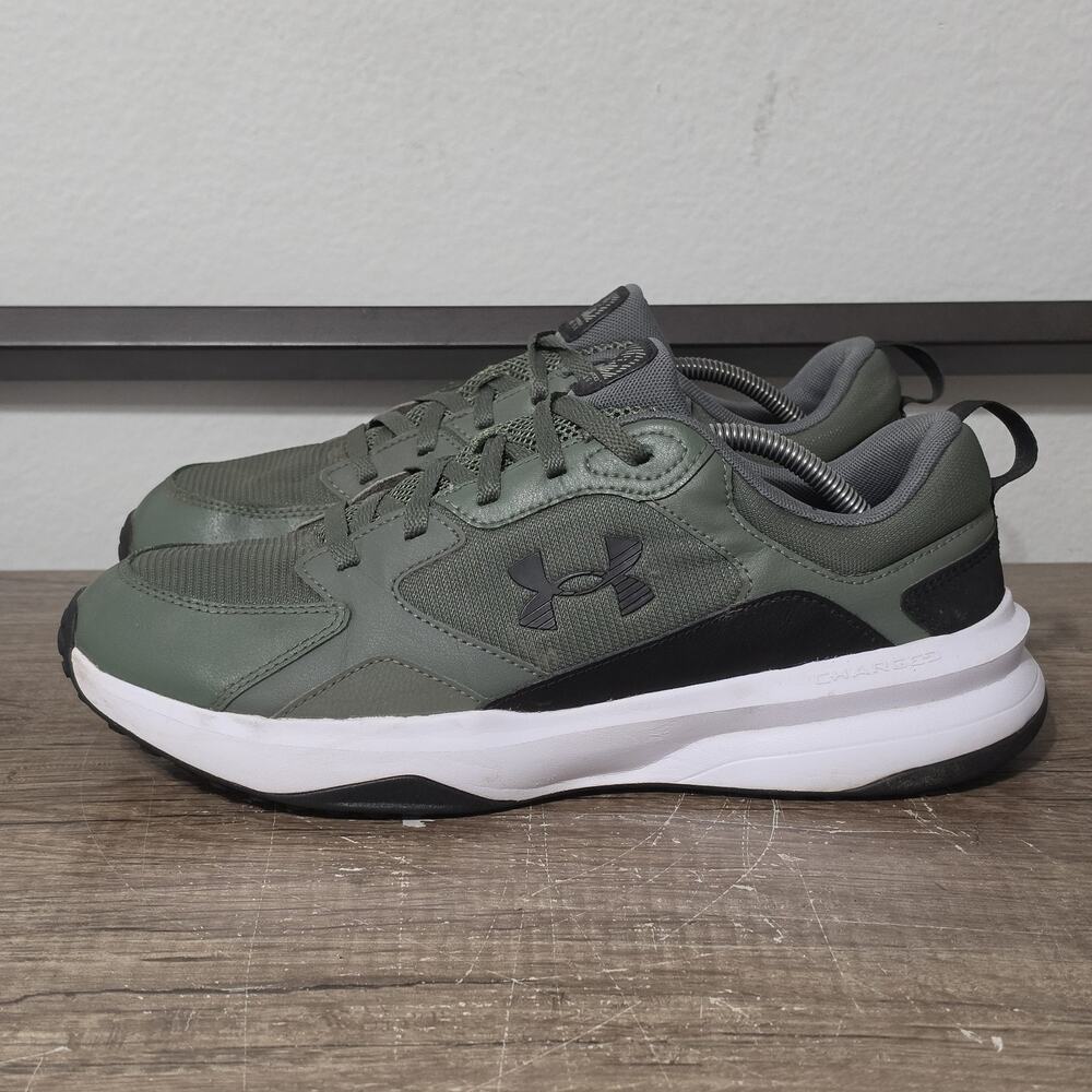 Under Armour Charged Edge Men's Athletic Training Shoes Sneakers Size 12 Green